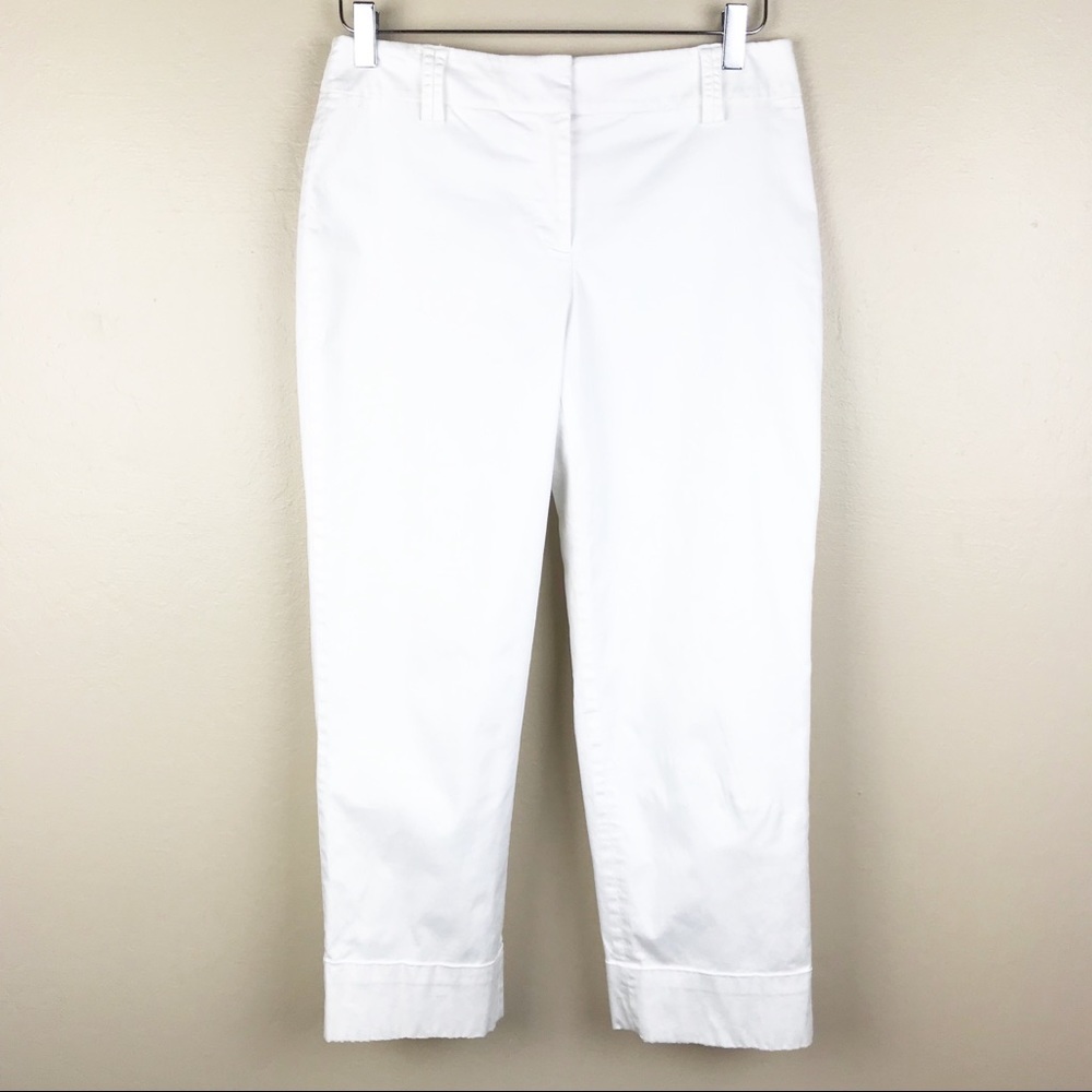 🌿 Ann Taylor White Pants Size 2 LOFT